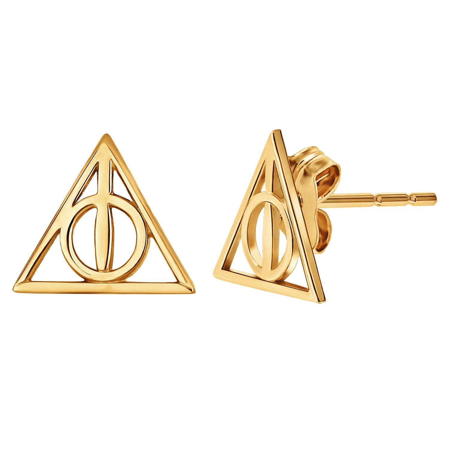 Harry Potter - Glasses, Snitch & Deathly Hallows Stud Earrings 3-Pack -  Clothing - ZiNG Pop Culture